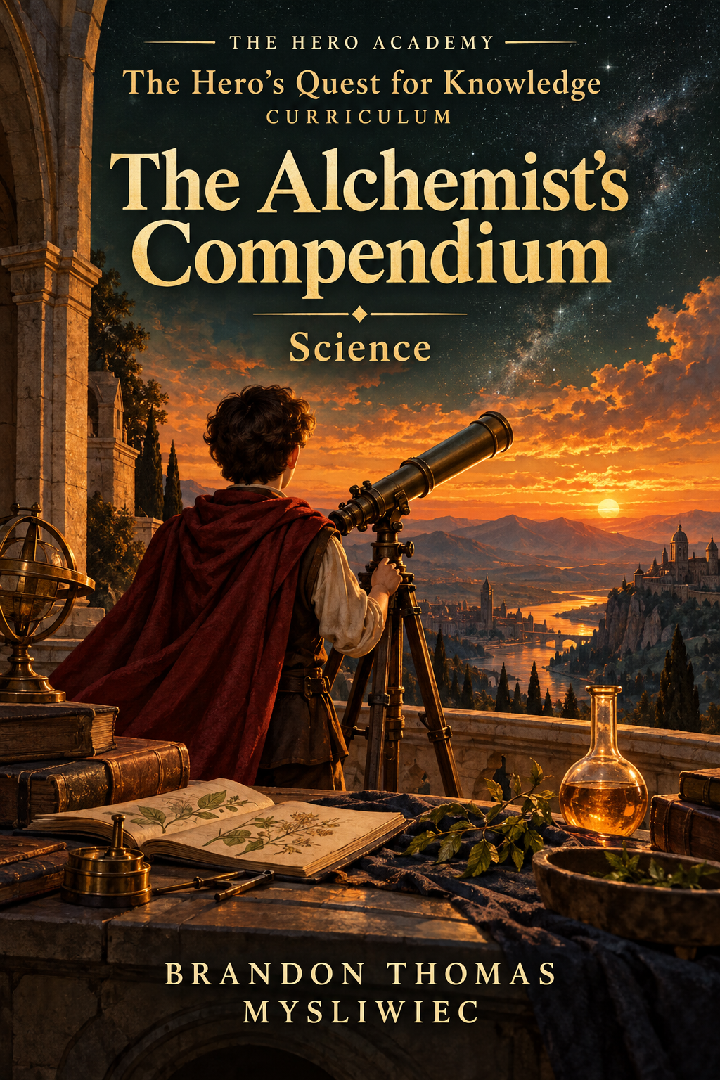 The Alchemist's Compendium illustrated curriculum cover