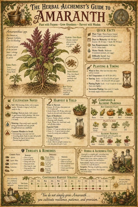 The Herbal Alchemist's Guide to Amaranth