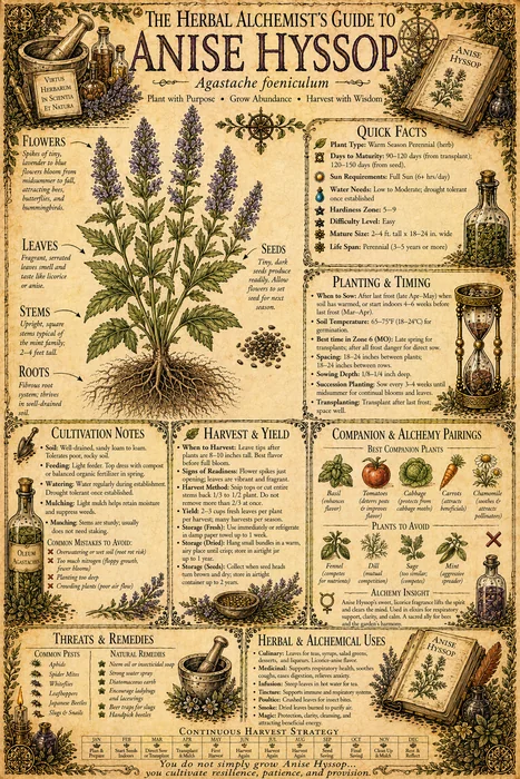 The Herbal Alchemist's Guide to Anise Hyssop