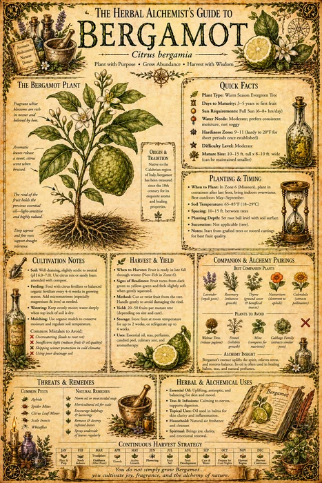 The Herbal Alchemist's Guide to Bergamot