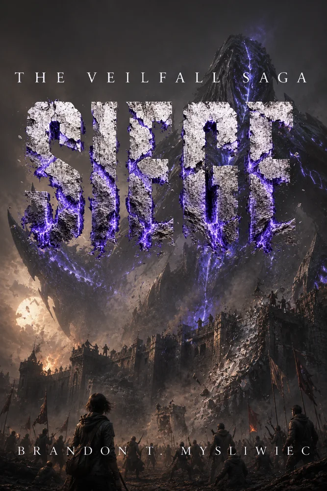 Cover of SIEGE, The Veilfall Saga Book Five