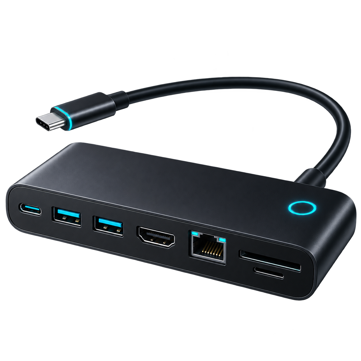 HubFlow 7-Port USB-C Hub