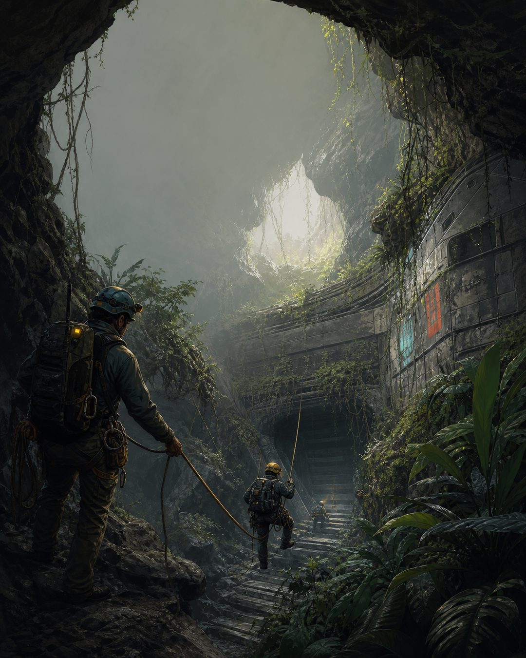 The caves