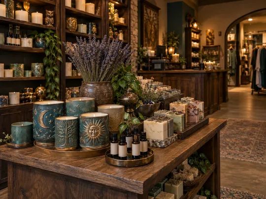 Small rituals, memorable scents: illustrative venue concept