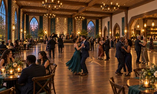 Dancing & social evenings: illustrative venue concept