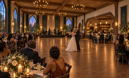 Wedding receptions: illustrative venue concept