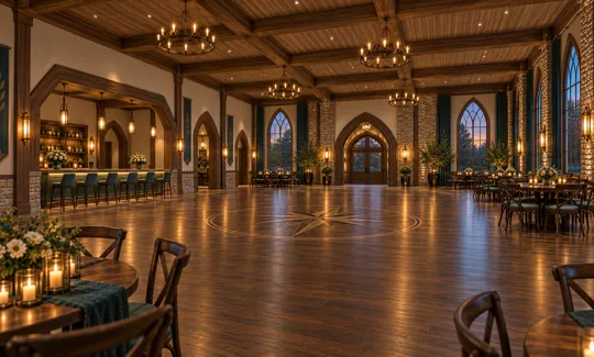 The Emberlight Hall concept: Reverse perspective