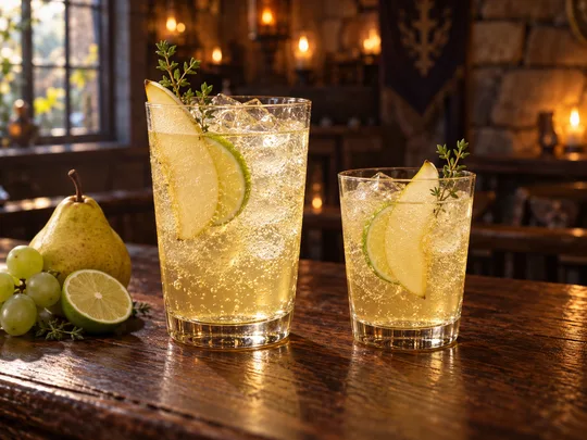 Starlight Nectar: regular-size serving on the left and child-size serving on the right