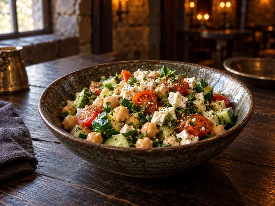 Forest Warden’s Salad: illustrative menu concept