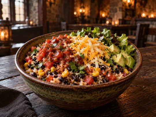 Questing Bowl: illustrative menu concept