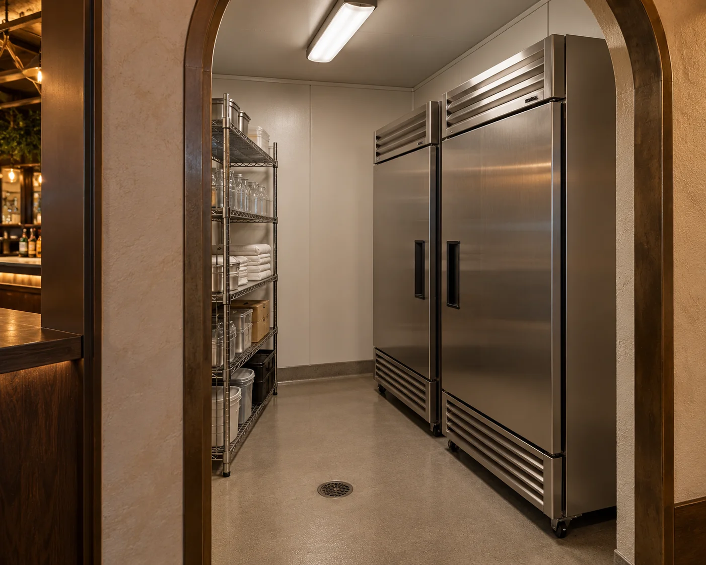 Realistic concept of Fridge