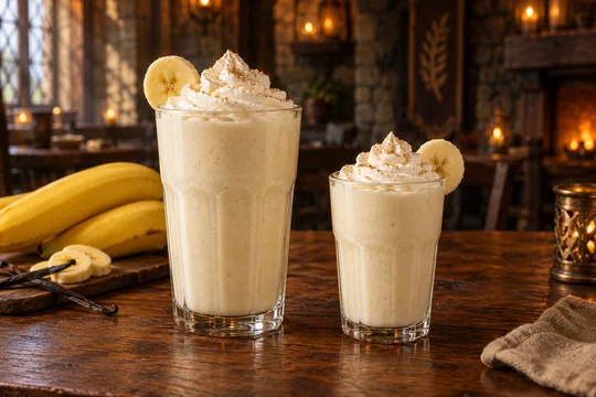 Snow Sprite: regular-size serving on the left and child-size serving on the right