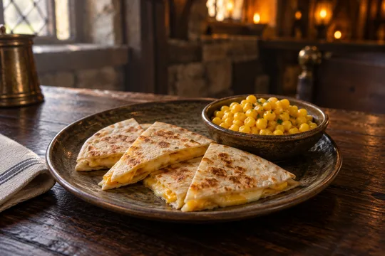Young Ranger’s Quesadilla: illustrative menu concept