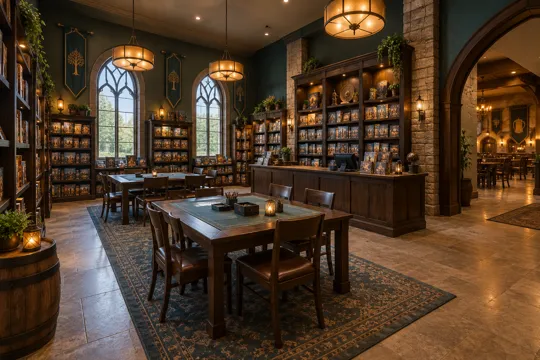 Realistic concept visualization of House of Ash & Ember