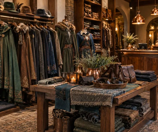 Dress for the next chapter: illustrative venue concept