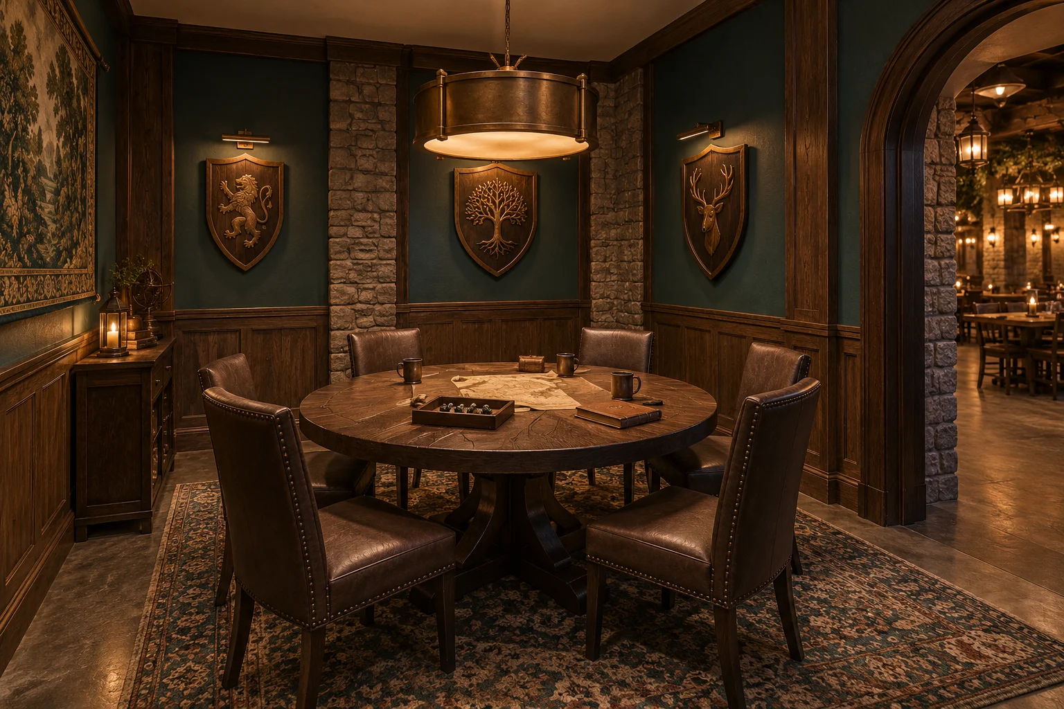 Realistic concept of The Round Table