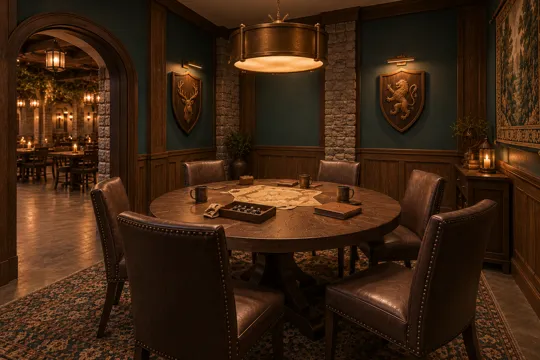The Round Table concept: Reverse perspective