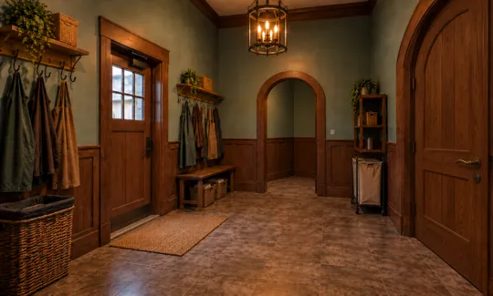 Staff Entrance concept: Reverse perspective