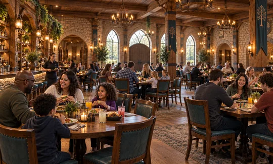 Everyday at the hearth: illustrative venue concept