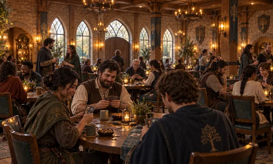 Tavern tournaments: illustrative venue concept