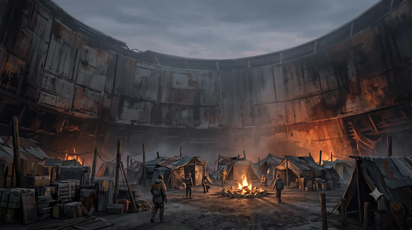 The central-void camp